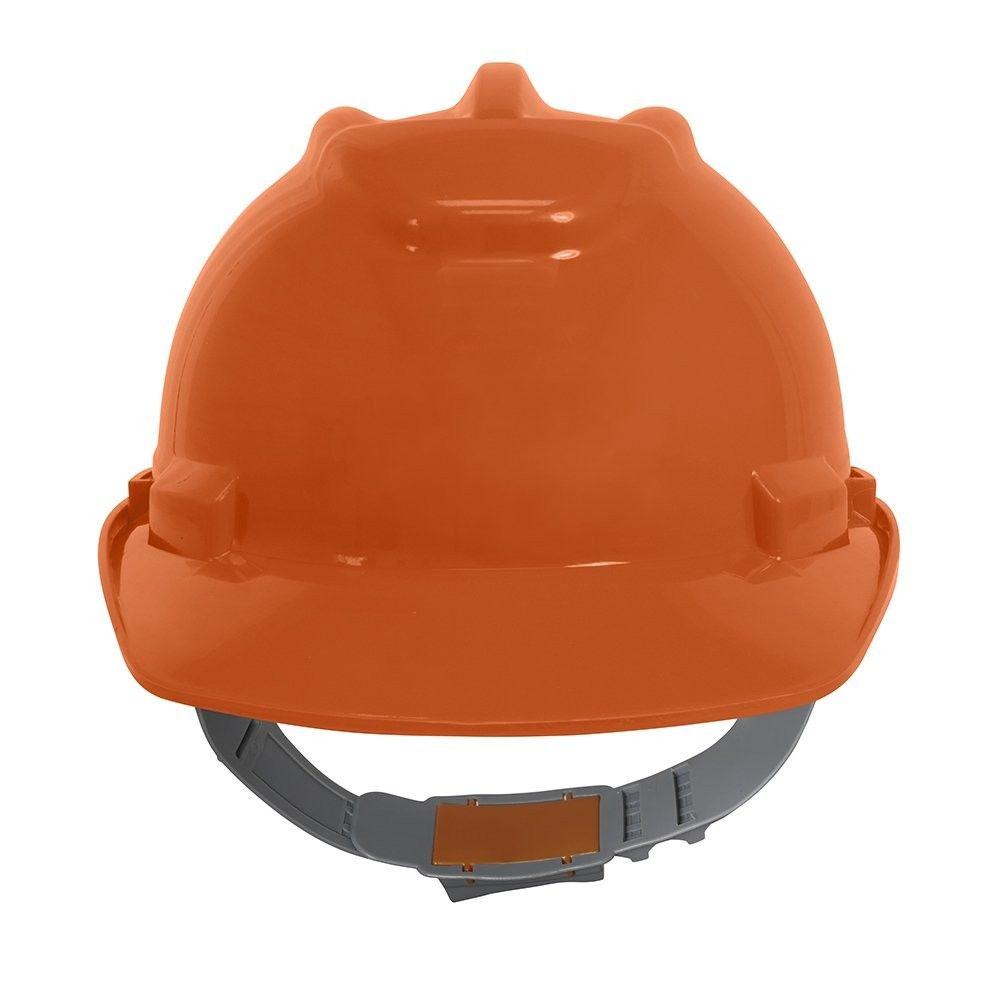 Casco de seguridad Steelpro Monster Top 33 naranja con sistema de suspensión-0