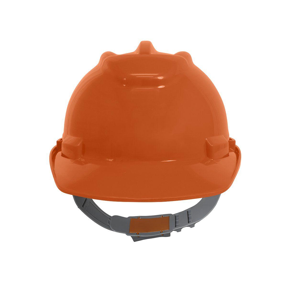 Casco de seguridad Steelpro Monster Top 33 naranja con sistema de suspensión-1