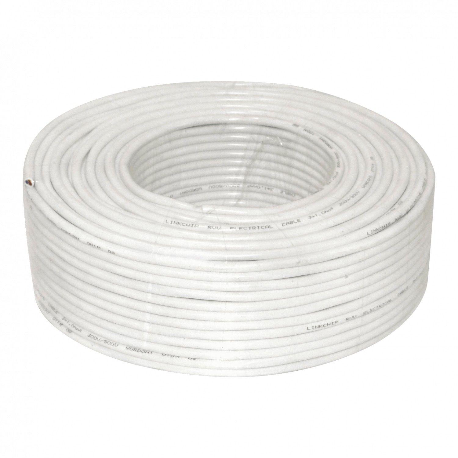 Cable eléctrico RVV 3x1,0 mm 100 m 8-10 A-2
