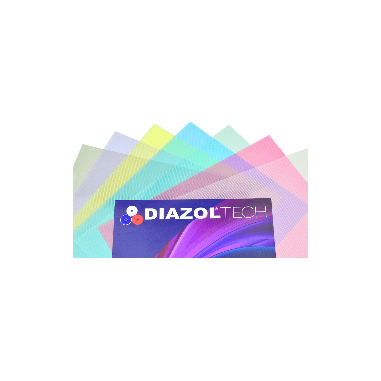 Mica de encuadernación Diazol carta 300 mic 100 hojas humo-1