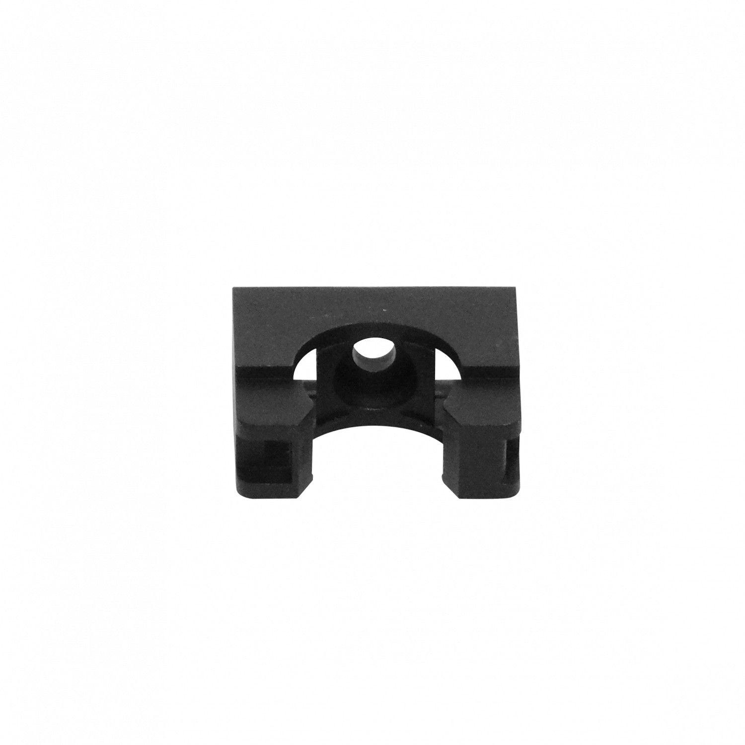 Abrazadera para conduit flexible 19 mm plástico negro-3