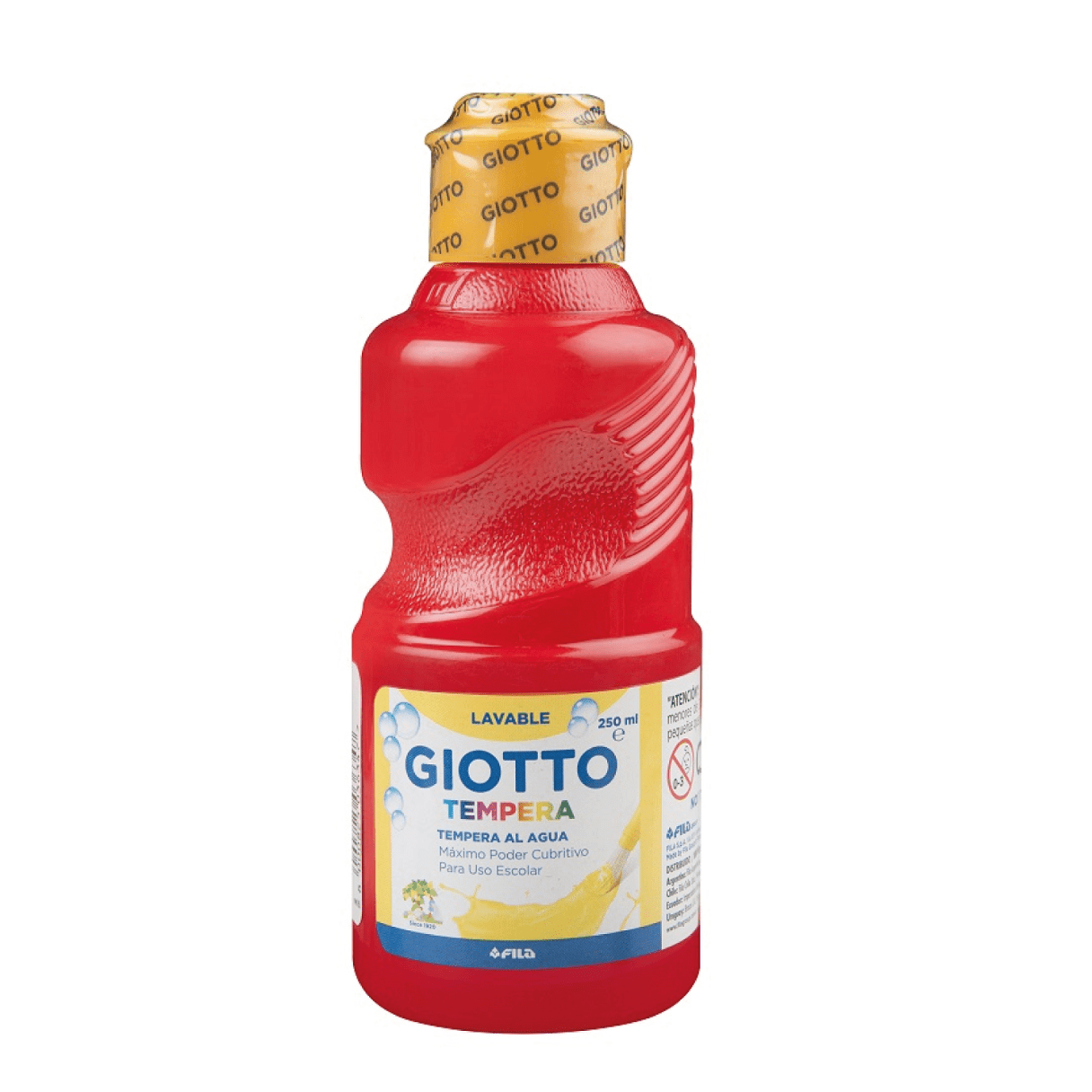 Témpera Giotto 250 ml roja-0