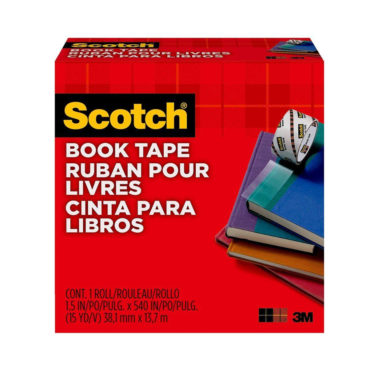 Cinta adhesiva 3M Scotch Book Tape 845 38,1 mm 13,7 m-1