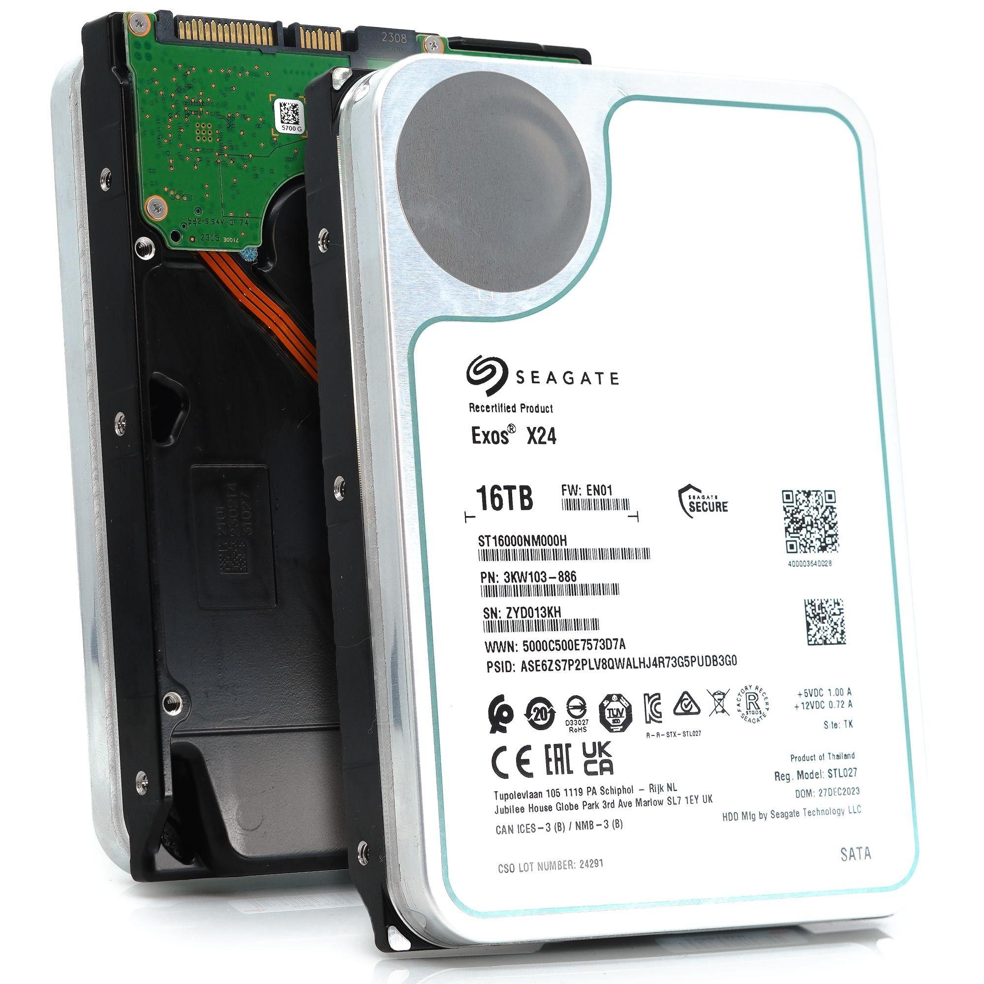Disco duro Seagate Exos X18 16 TB SATA 6 Gb/s 7200 RPM 512 MB caché-1