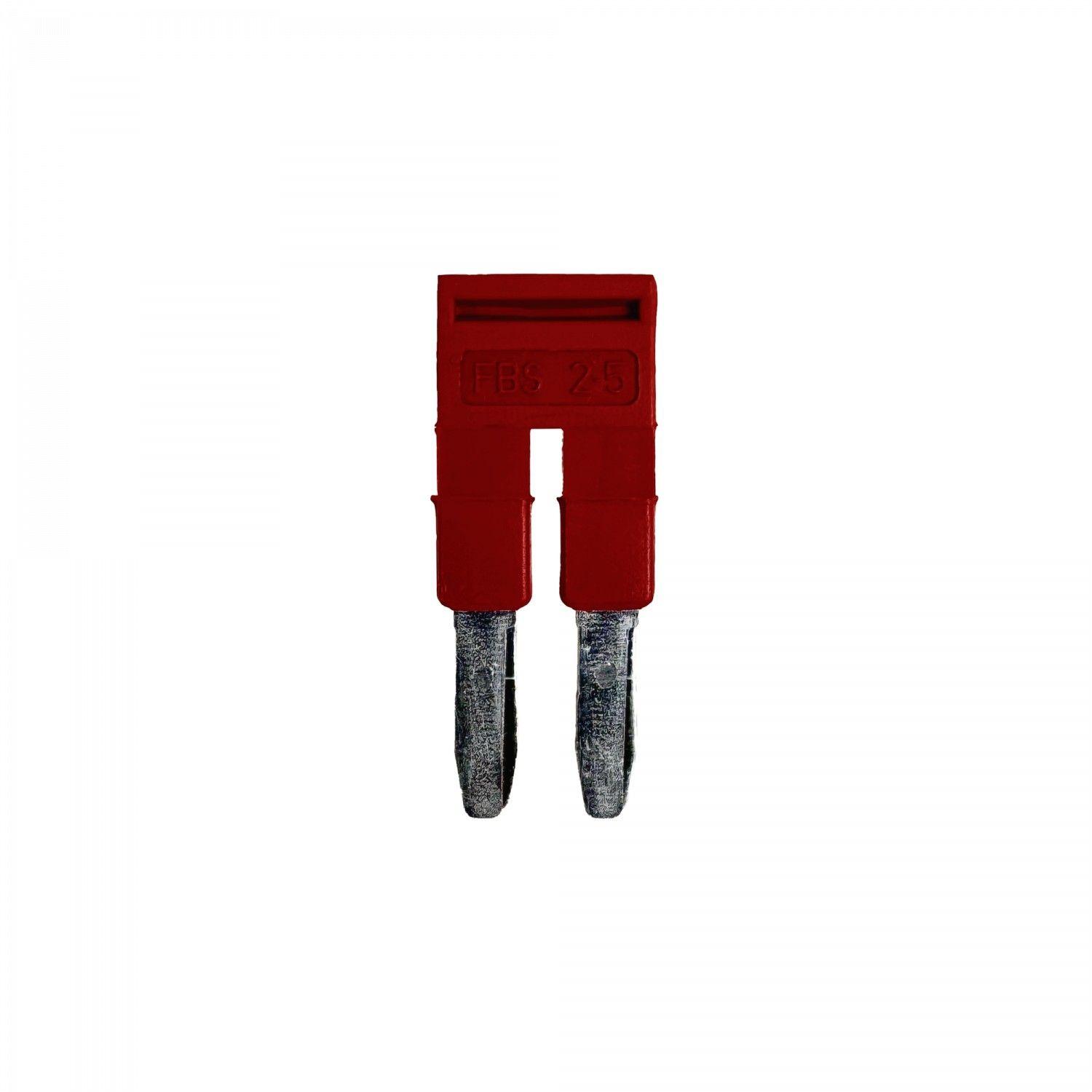 Conector borne Phoenix 2 pin 5 mm rojo-1