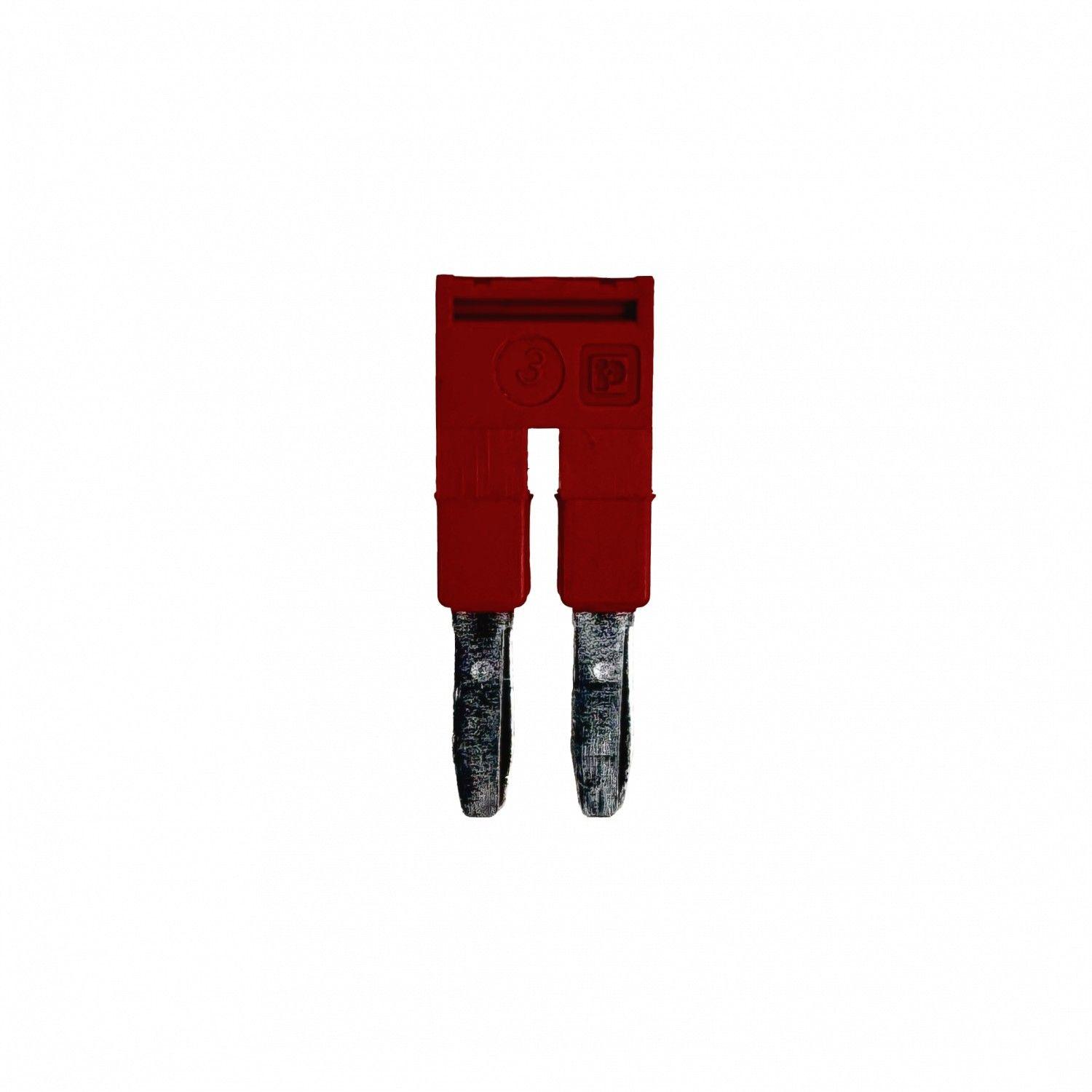 Conector borne Phoenix 2 pin 5 mm rojo-2