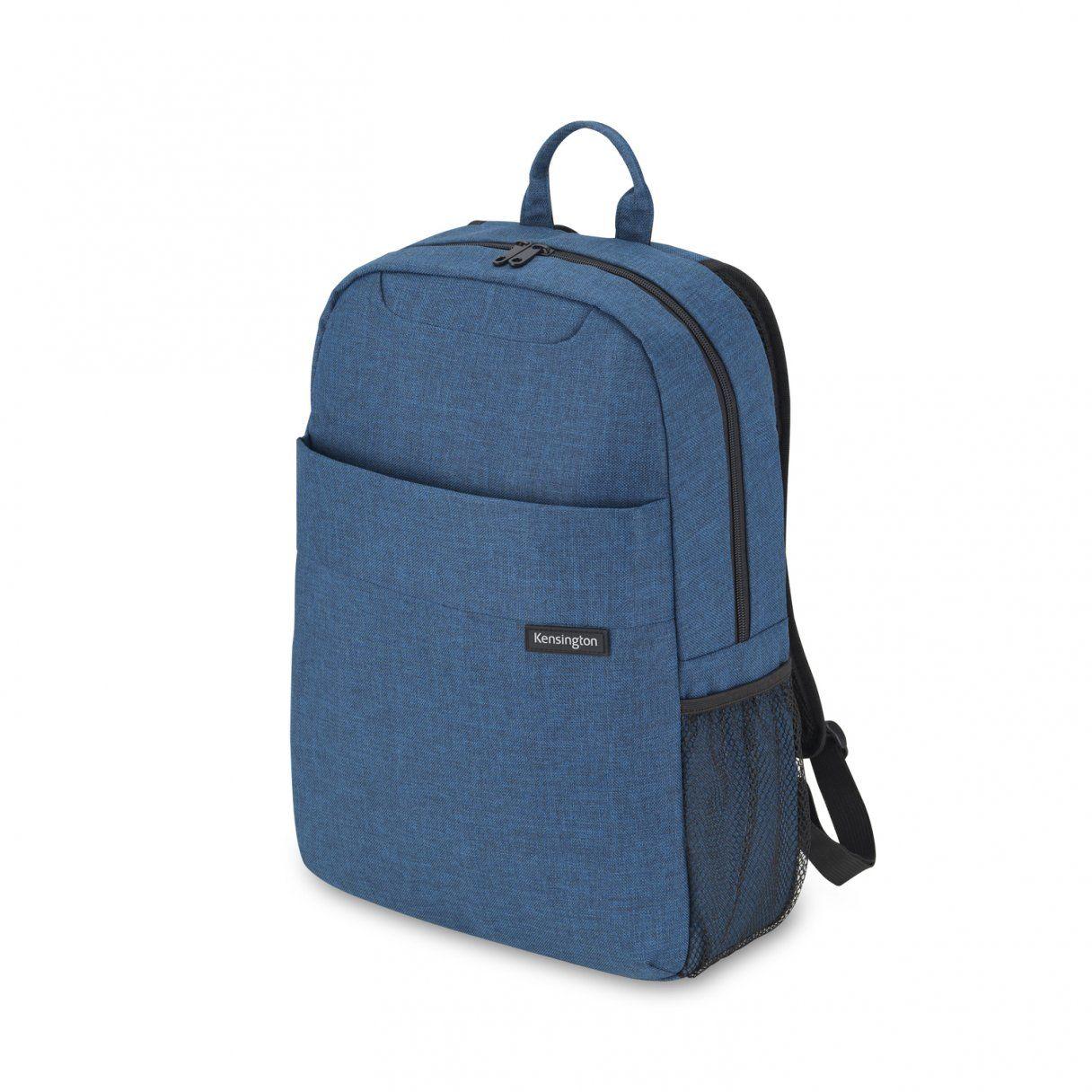 Mochila Kensington Academie con estuche escolar azul-1