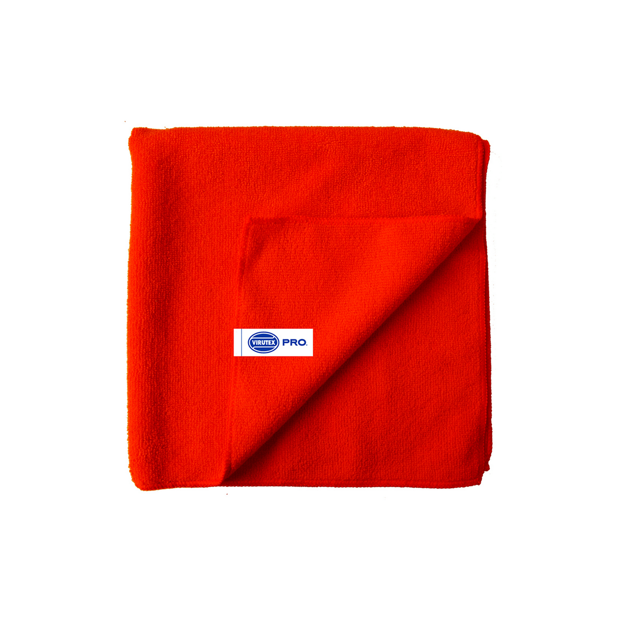 Paño de microfibra Virutex Pro multiuso 40x40 cm paquete de 5 unidades rojo-0