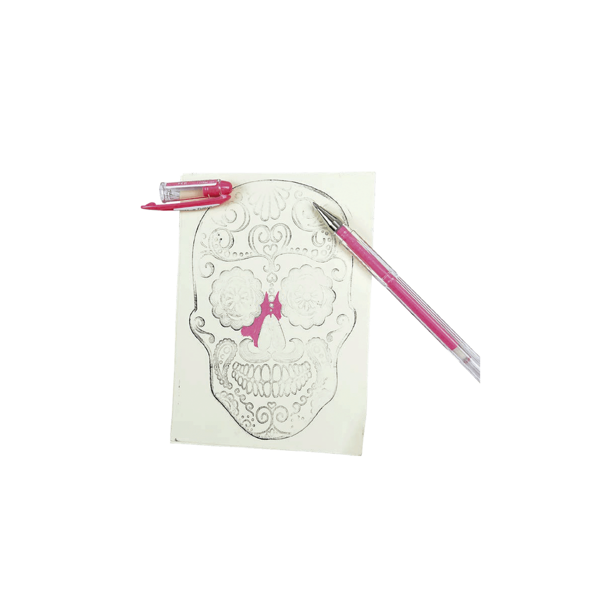 Bolígrafo gel Uniball UM-120NM Signo 0.7 mm rosado-1