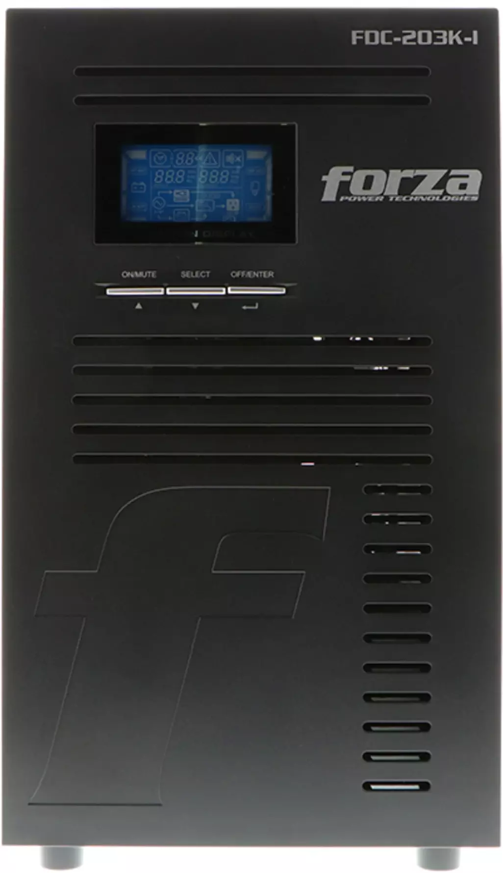 UPS Forza OnLine 3KVA 3000 VA 220 V con 9 tomas NEMA-4
