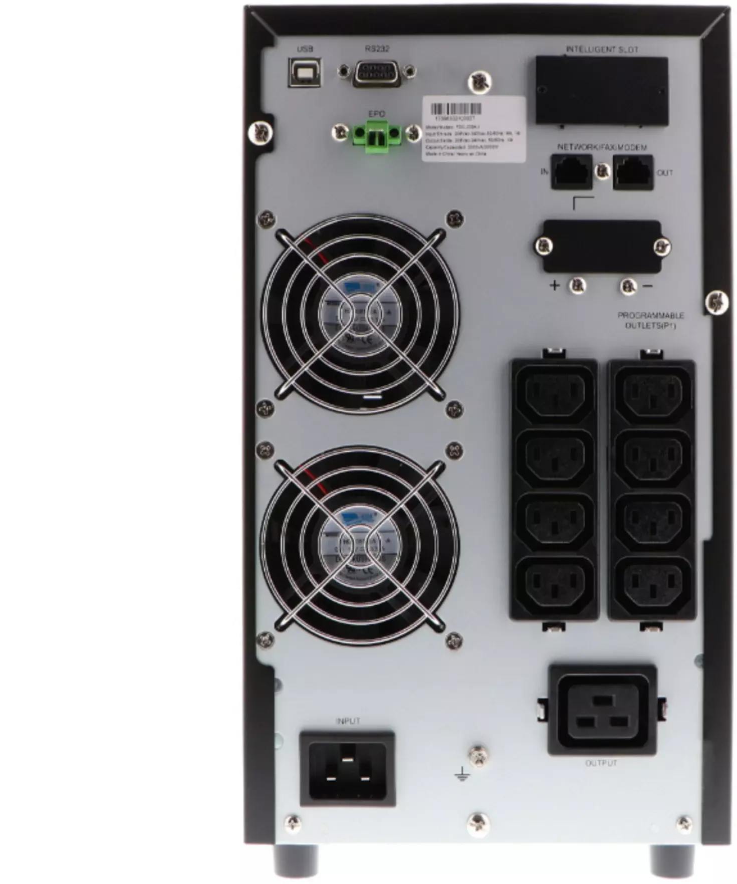 UPS Forza OnLine 3KVA 3000 VA 220 V con 9 tomas NEMA-5
