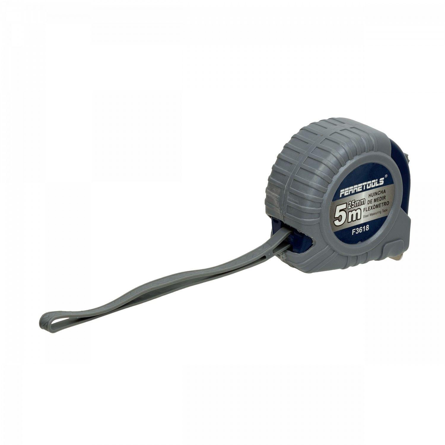 Huincha de medir 5 m 25 mm flexómetro F3618-2