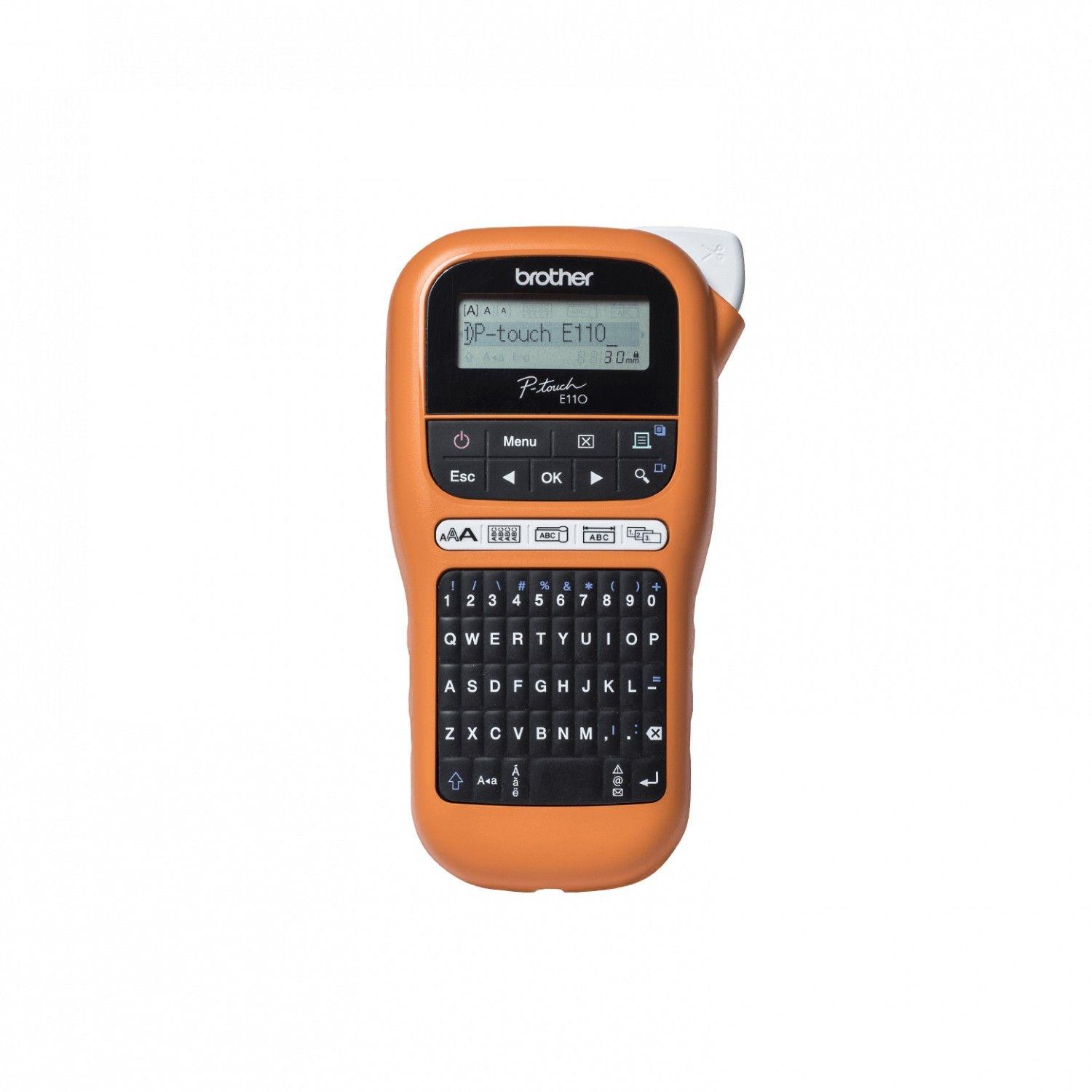 Rotuladora Brother QWERTY con maleta 1 mano TZe 3,5-12 mm-5