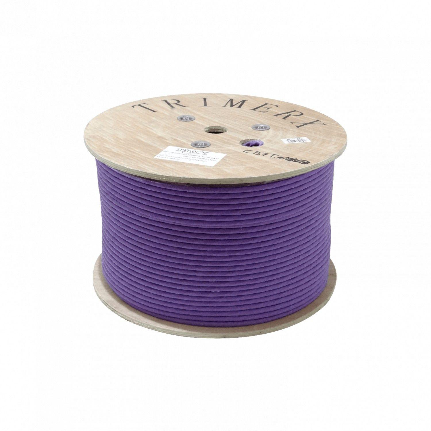 Cable Cat7 Trimerx S/FTP 23 AWG 305 m violeta-0