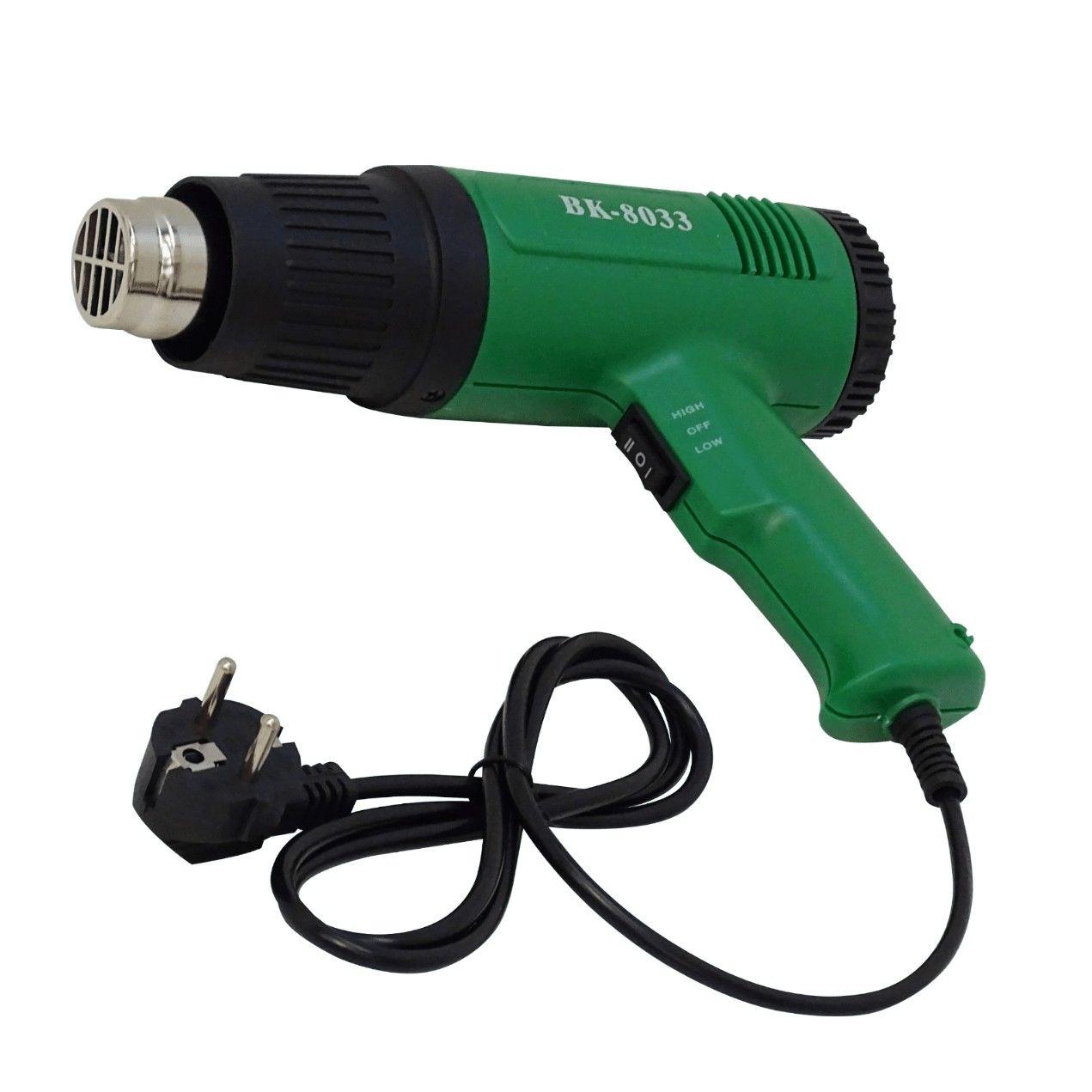 Pistola de calor 500-1600 W con 1 boquilla-1
