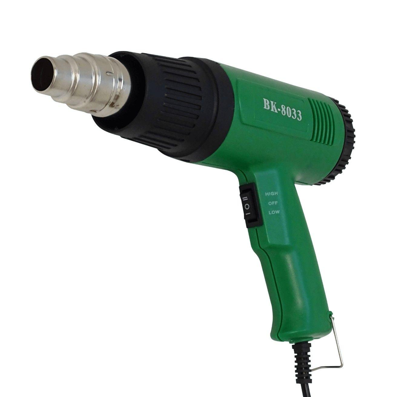 Pistola de calor 500-1600 W con 1 boquilla-2