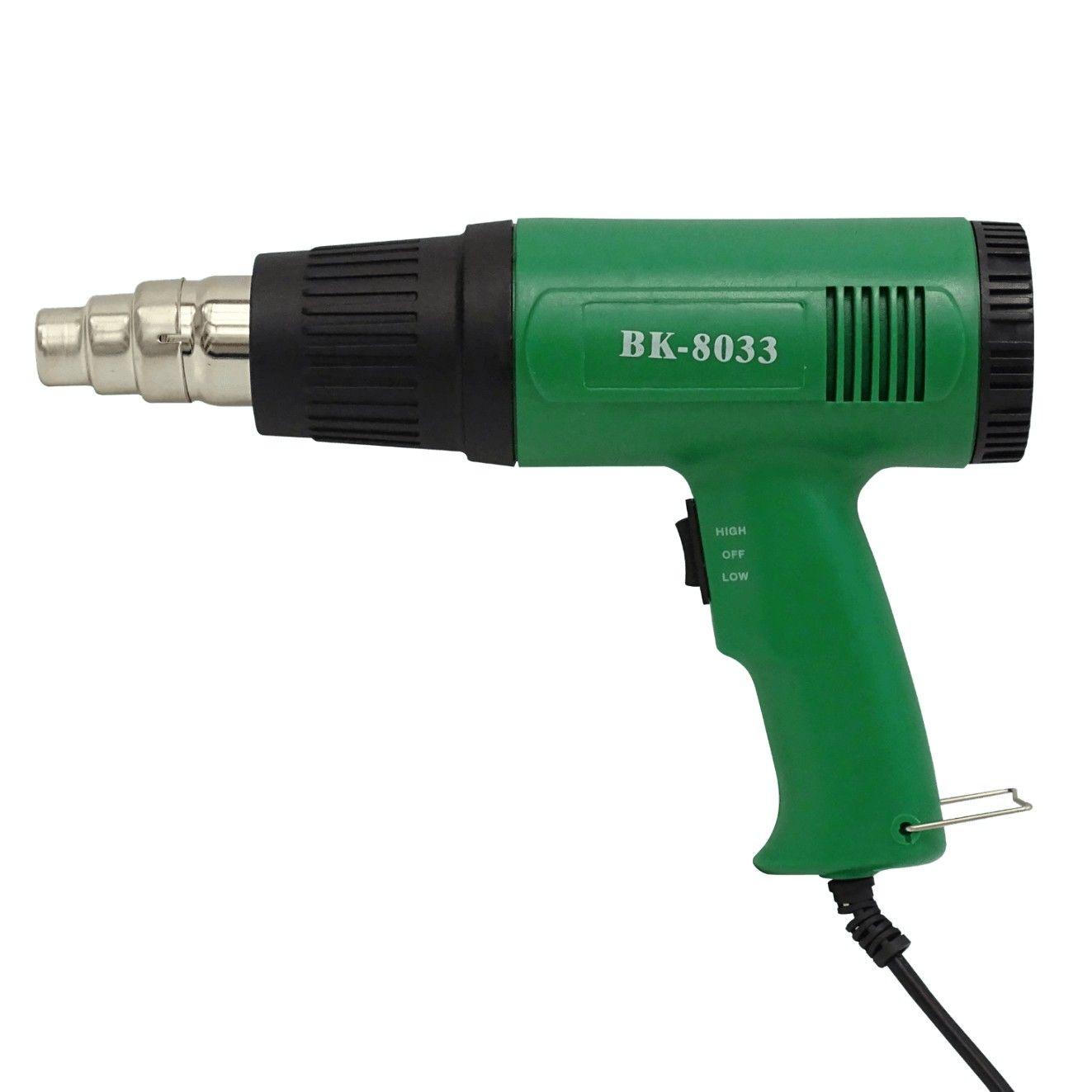 Pistola de calor 500-1600 W con 1 boquilla-4
