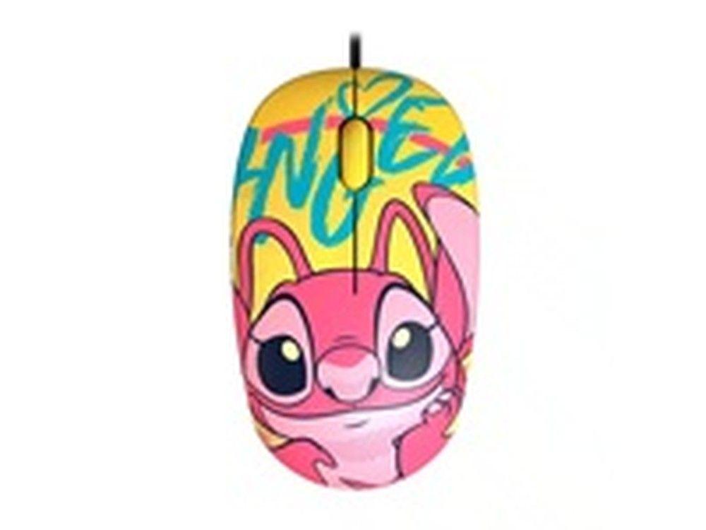 Mouse Xtech Disney Stitch alámbrico 1200 DPI amarillo-0