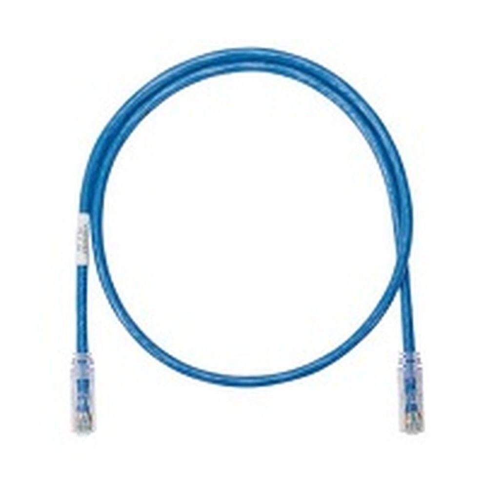 Cable de conexión Panduit NetKey CAT6 UTP 24 AWG 2,1 m azul-0