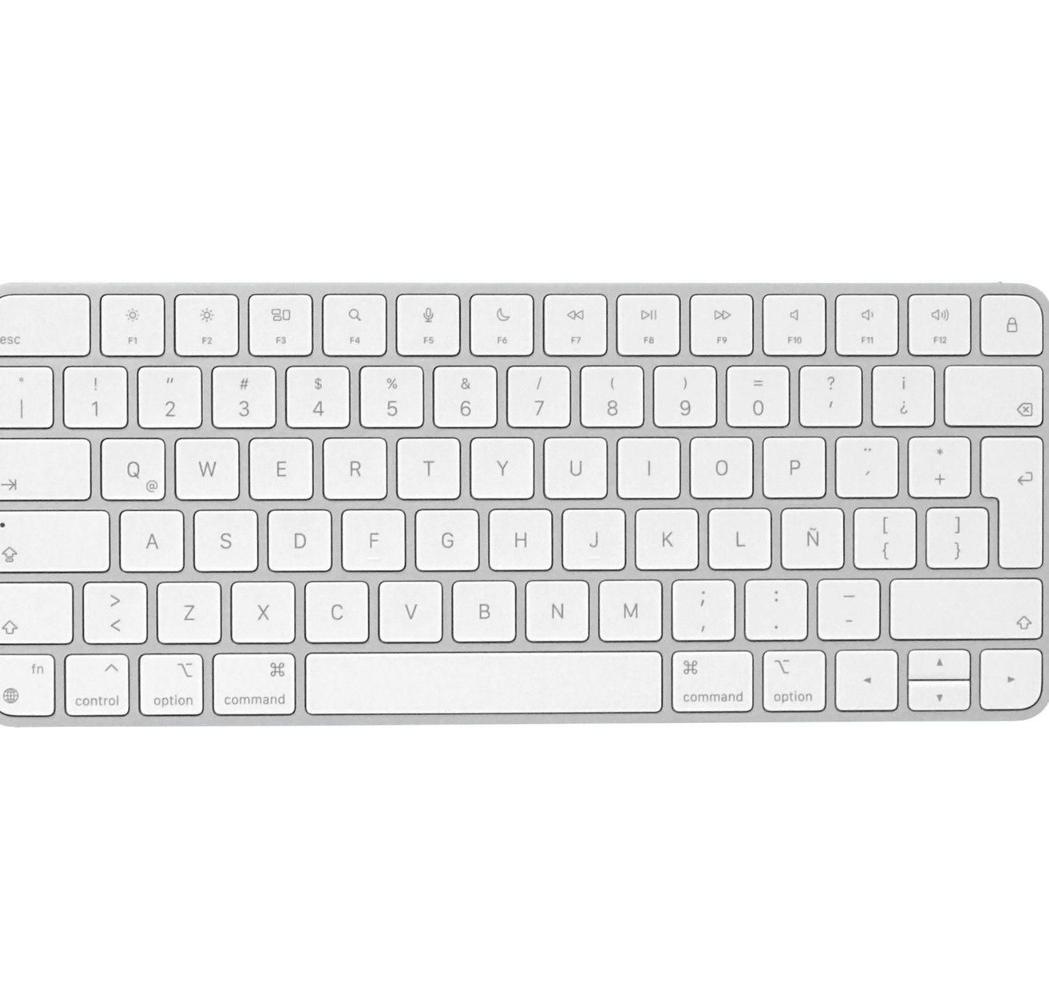 Teclado Bluetooth Apple Recargable con huella numérica-0