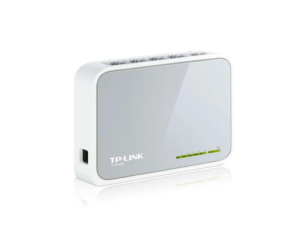 Switch de escritorio Tp-Link TL-SF1005D 5 puertos 10/100-1