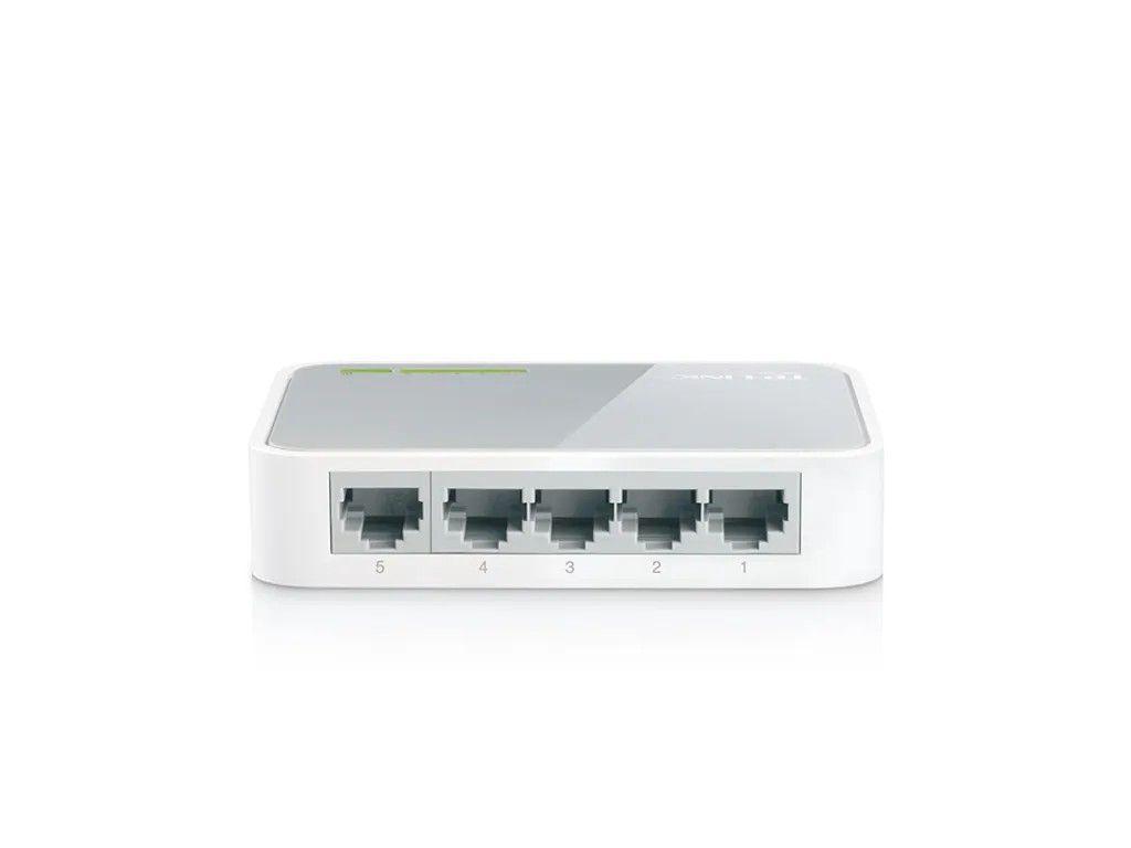 Switch de escritorio Tp-Link TL-SF1005D 5 puertos 10/100-5