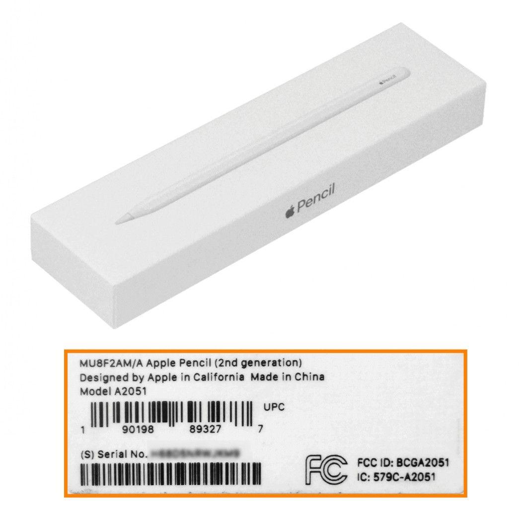 Lápiz para tablet Apple Pencil Gen2 compatible con iPad Pro 12,9" y 11"-4