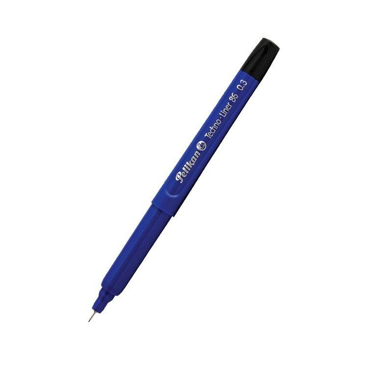 Estilógrafo Pelikan Techno Liner 86 0.3 mm negro-0