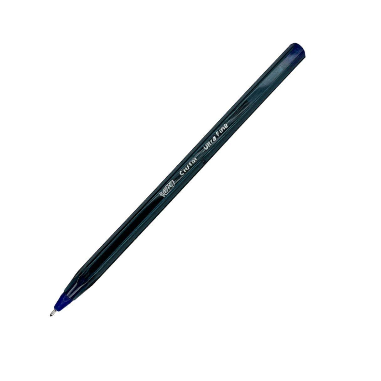 Lápiz pasta BIC Cristal punta ultrafina 0,7 mm azul-2