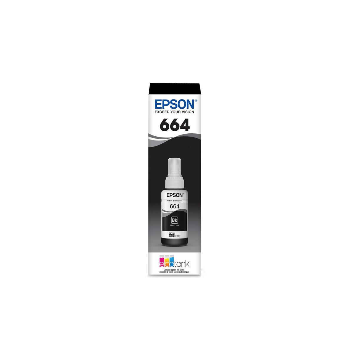 Botella de tinta Epson T664120 negro-1