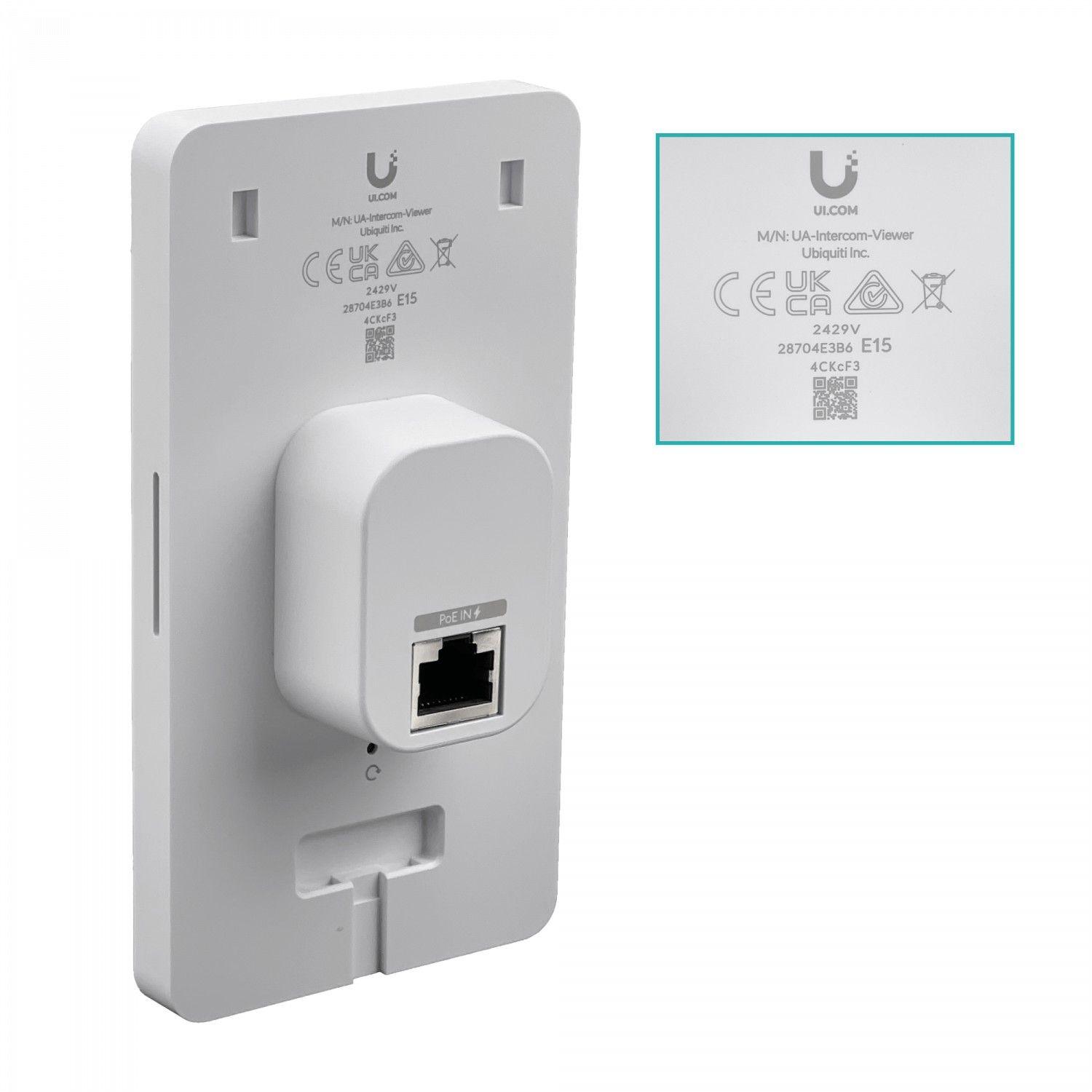 Intercomunicador Ubiquiti UniFi-Access multitáctil 3 unidades requiere PoE-5