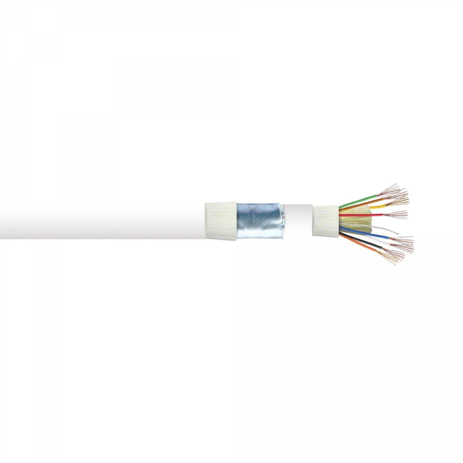 Cable Cat6A Ubiquiti 2 m exterior 10 GbE TPE blanco-2