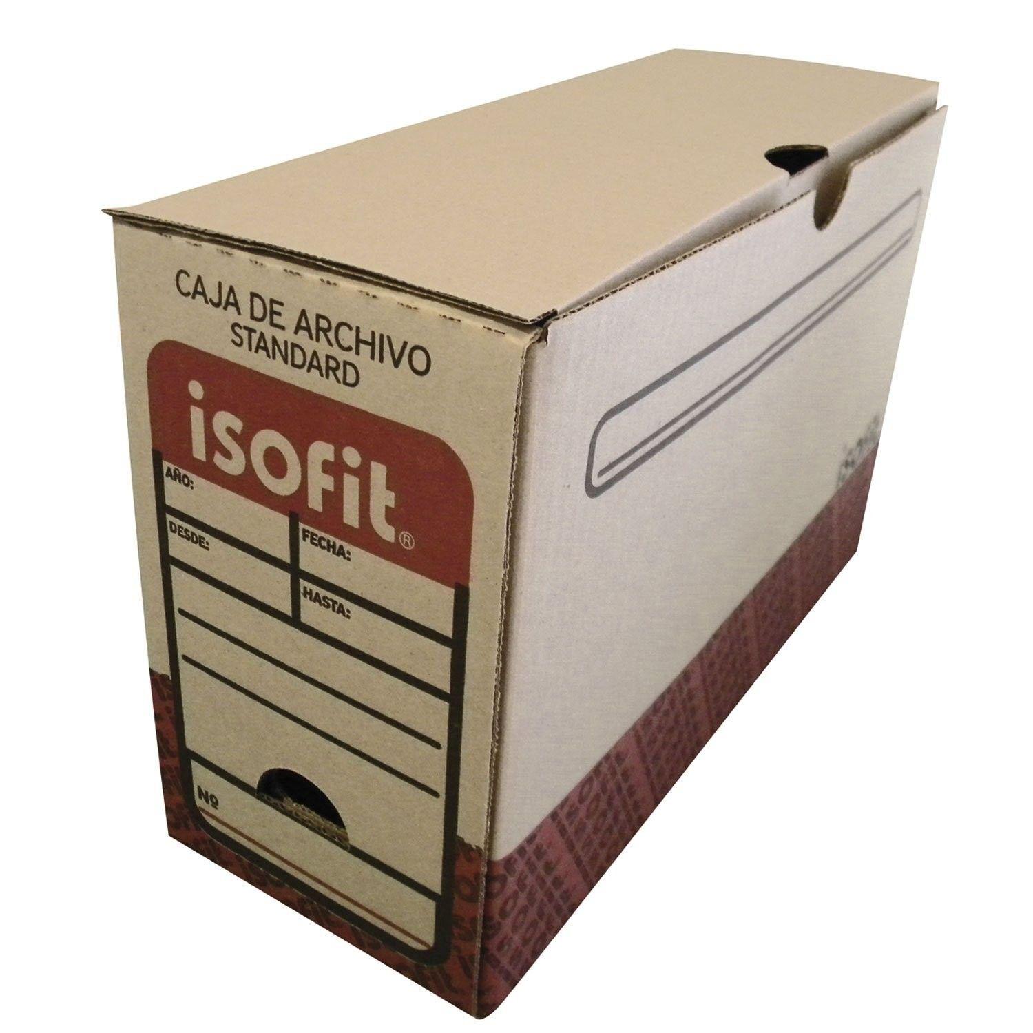 Caja de archivo Isofit Standard 380x248x148 mm-0