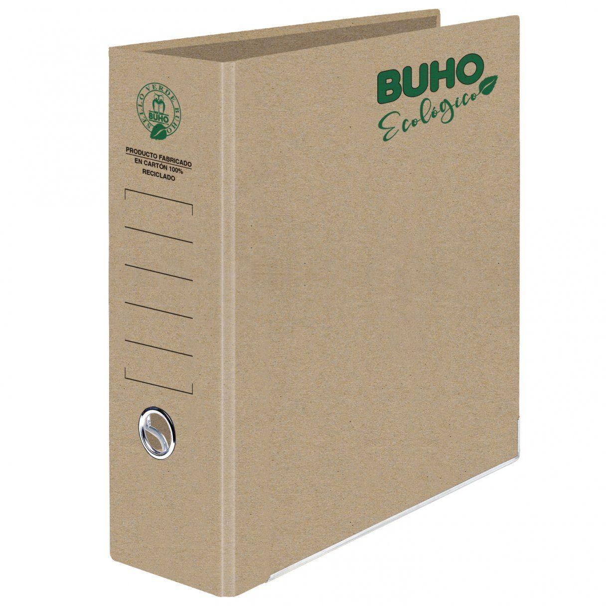 Archivador oficio Buho ancho ecológico papel kraft-0