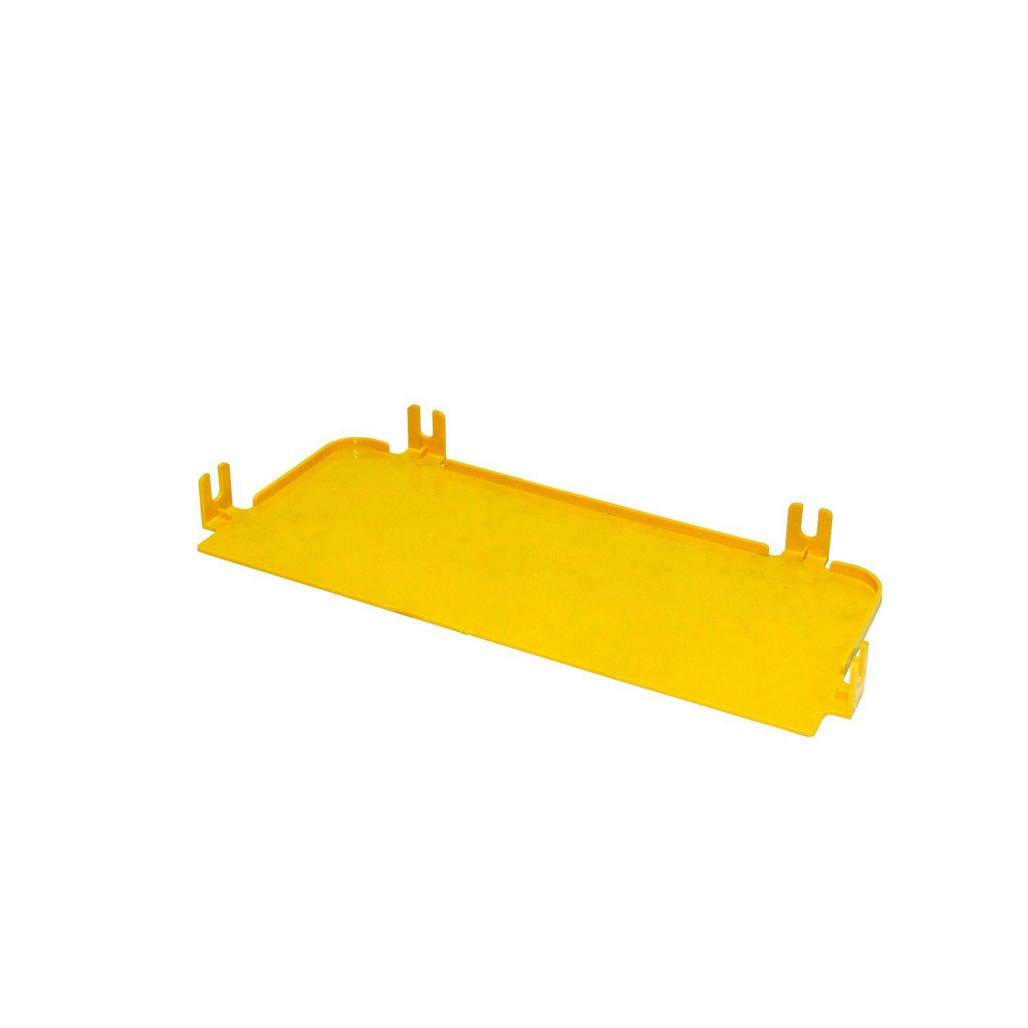 Tapa final PC+ABS LSZH 240x100 mm amarilla-4