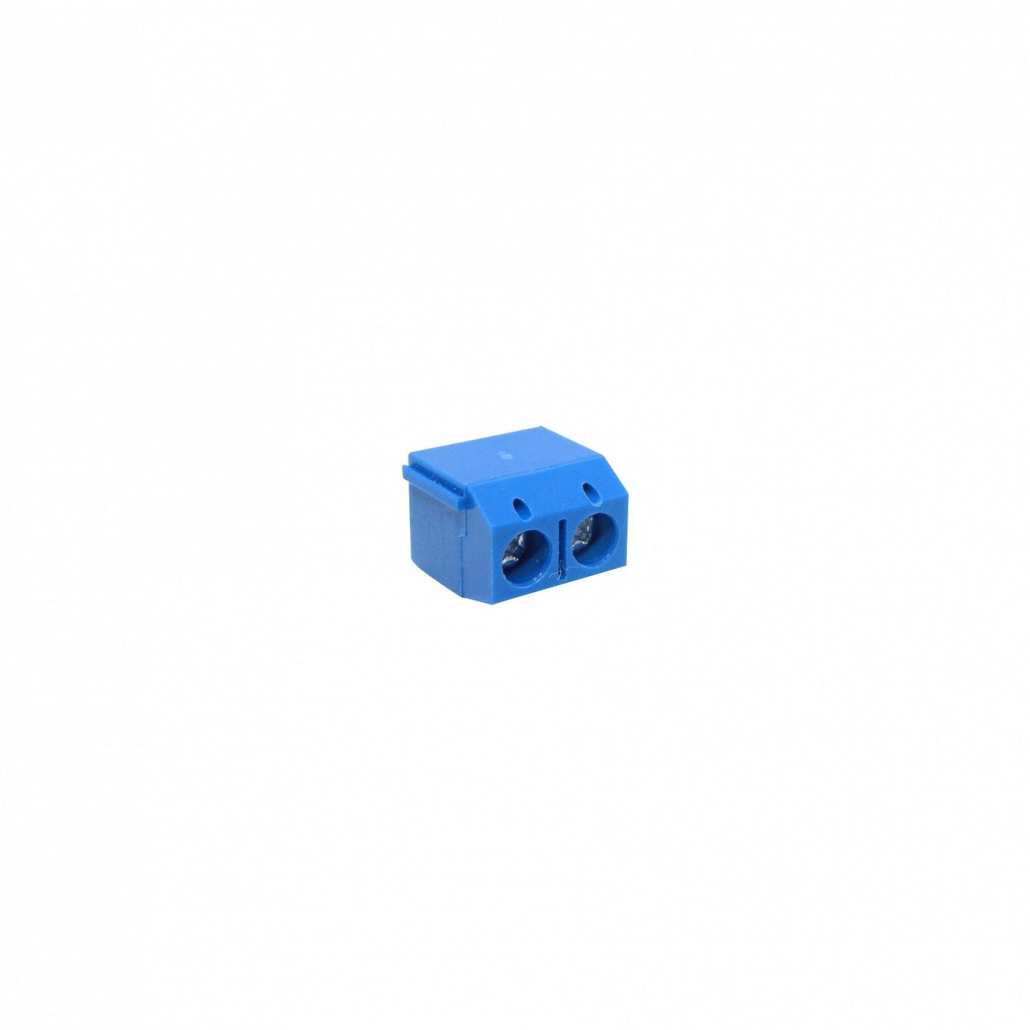 Regleta eléctrica 16 Ampere 2 pin 300 V 16 A tornillo azul-1