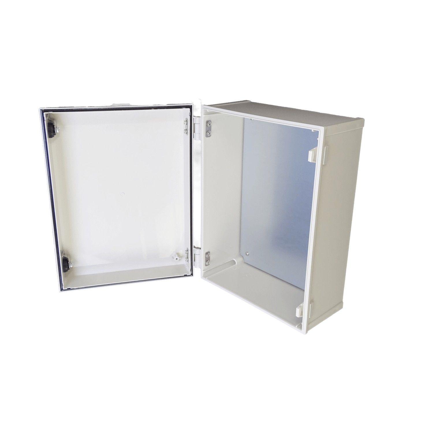 Tablero estanco Tibox 400x300x180 mm IP66 con placa gris-2