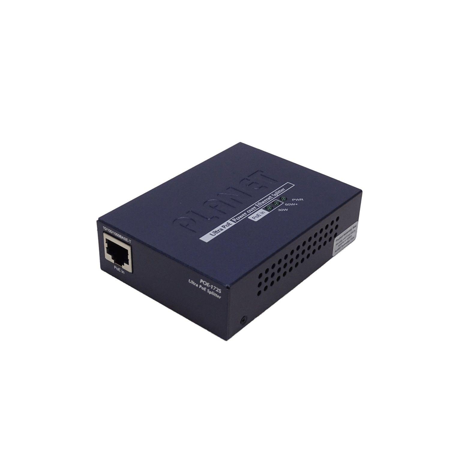 Splitter PoE+ Planet 12V/19V/24VDC 25W 802.3at 1000 Mbps-1