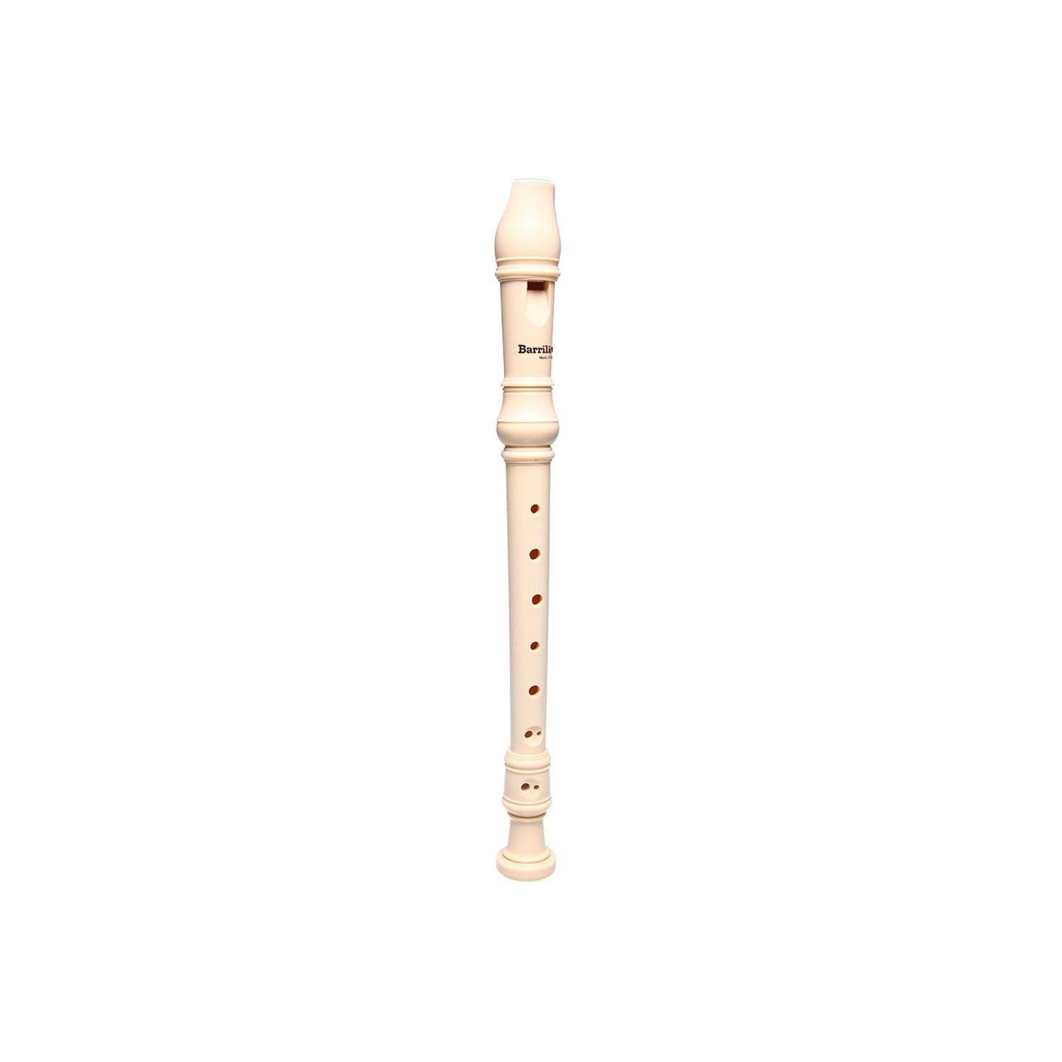 Flauta dulce Barrilito soprano con bayoneta y funda-0