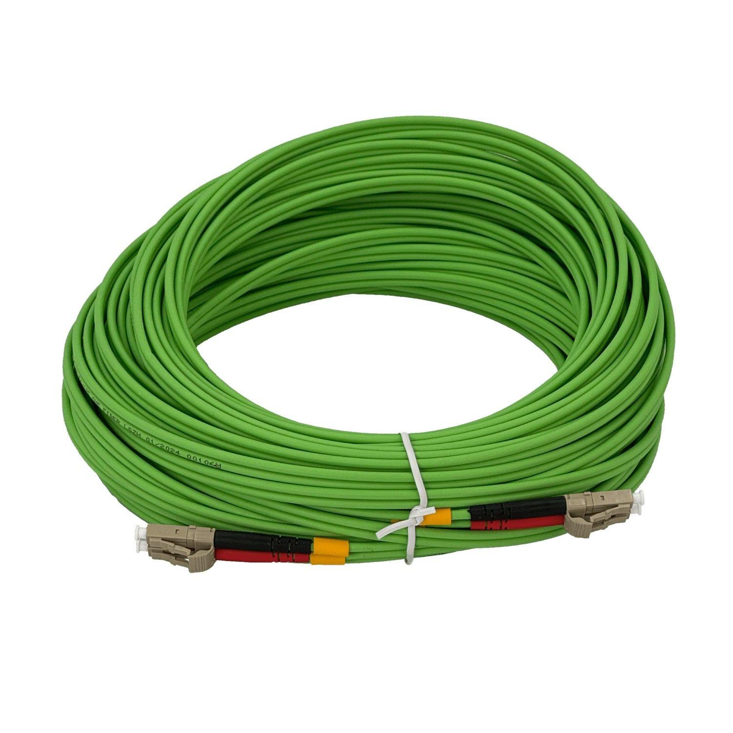 Jumper de fibra óptica LC-LC OM5 multimodo 5 m 50/125 um LSZH-3