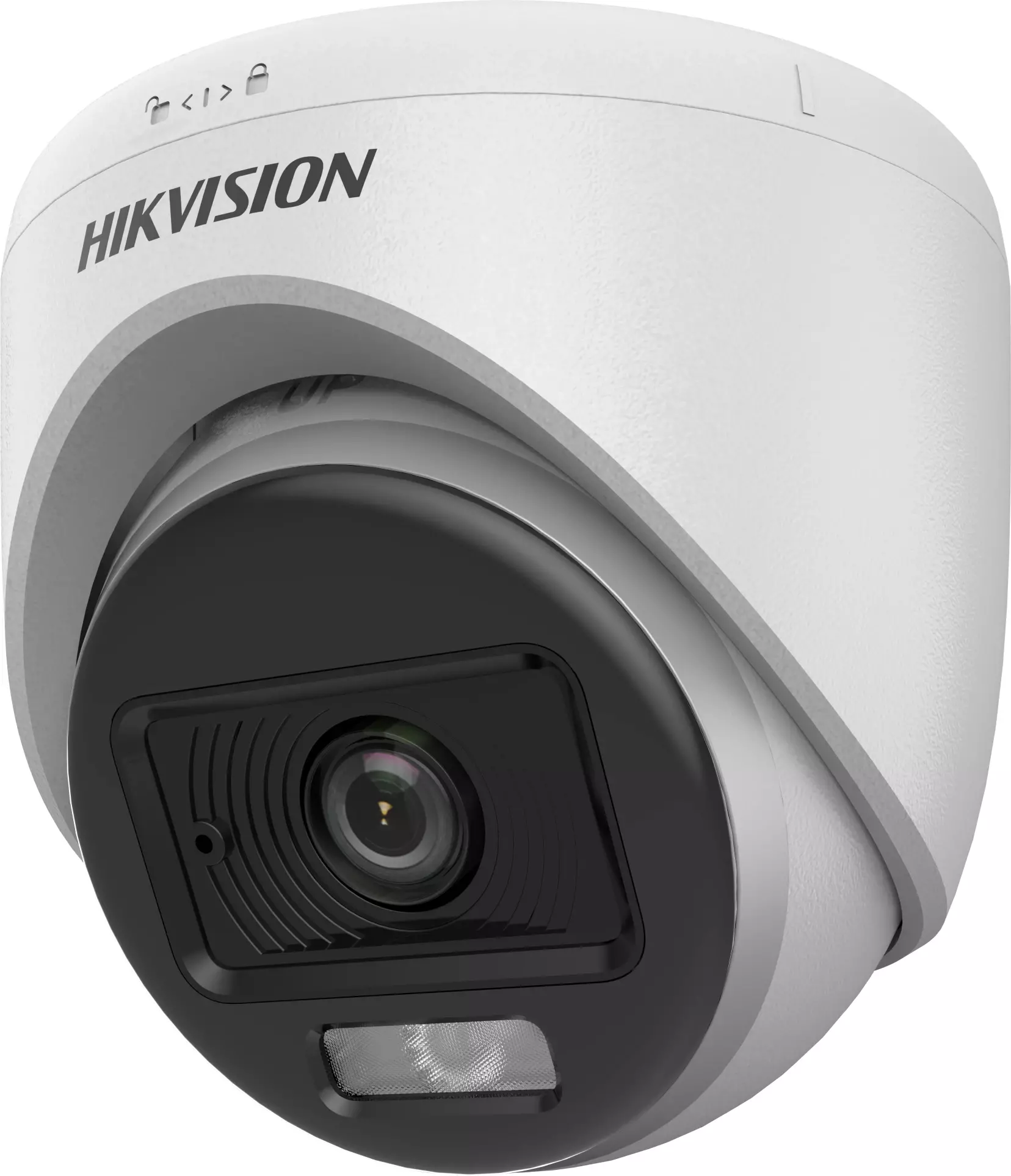 Cámara domo Hikvision 1080p Dual Light ColorVu 2.8 mm con audio-1