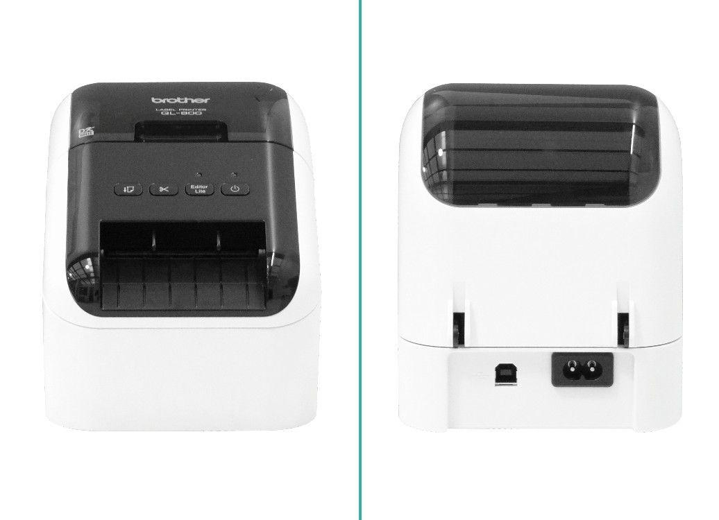 Impresora térmica Brother DK 300 62 mm 300x600 dpi con auto corte-1