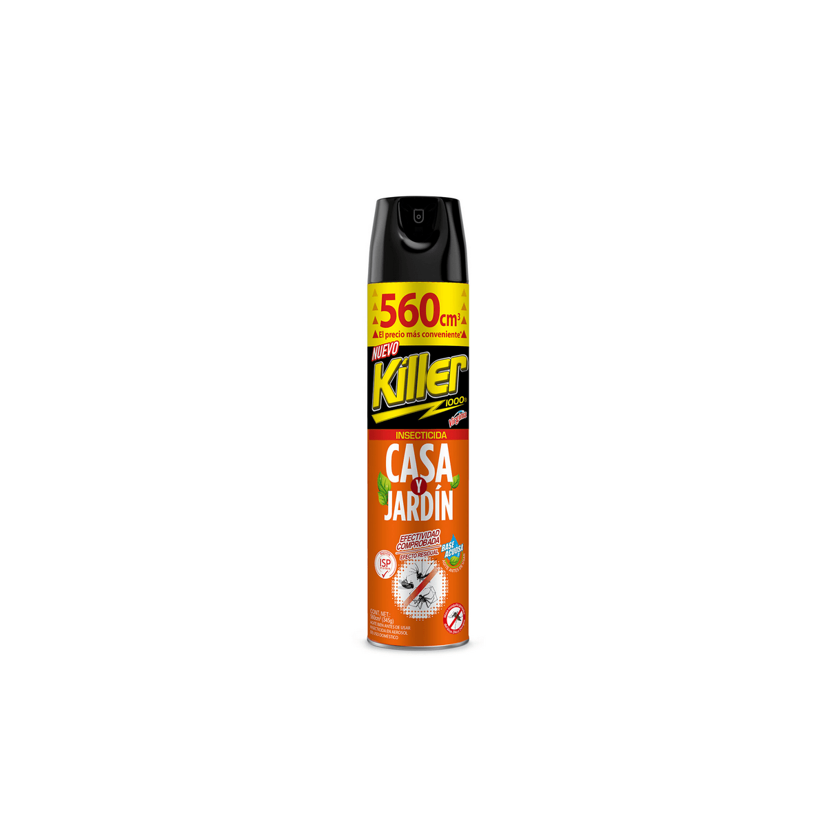 Insecticida Killer aerosol 560 cc mata mosquitos y cucarachas-1
