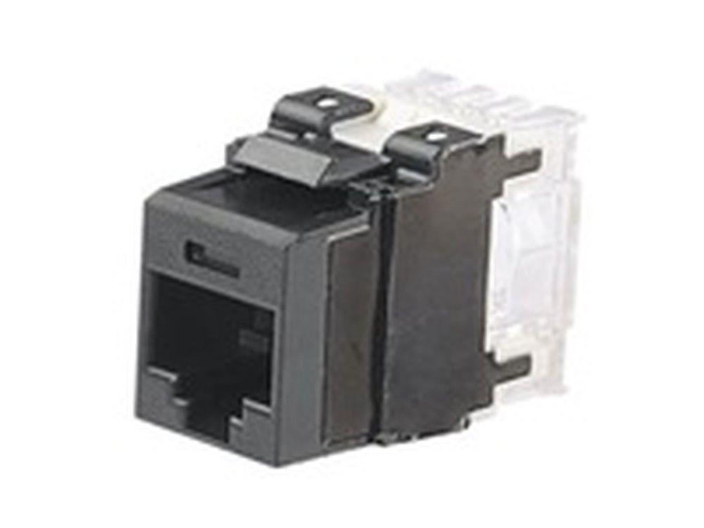 Módulo keystone Panduit CAT6A UTP negro-0
