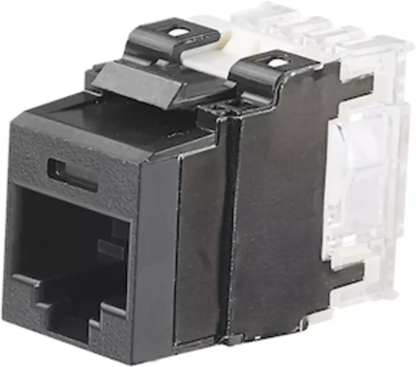 Módulo keystone Panduit CAT6A UTP negro-1
