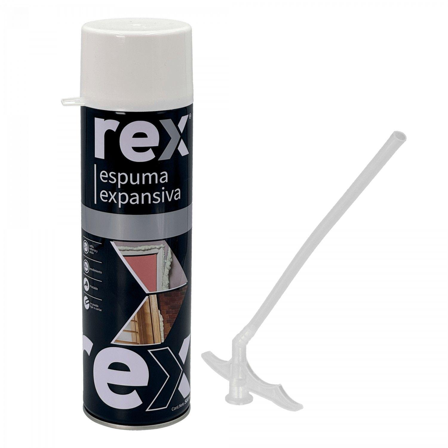 Espuma expansiva REX 500 ml poliuretano-0