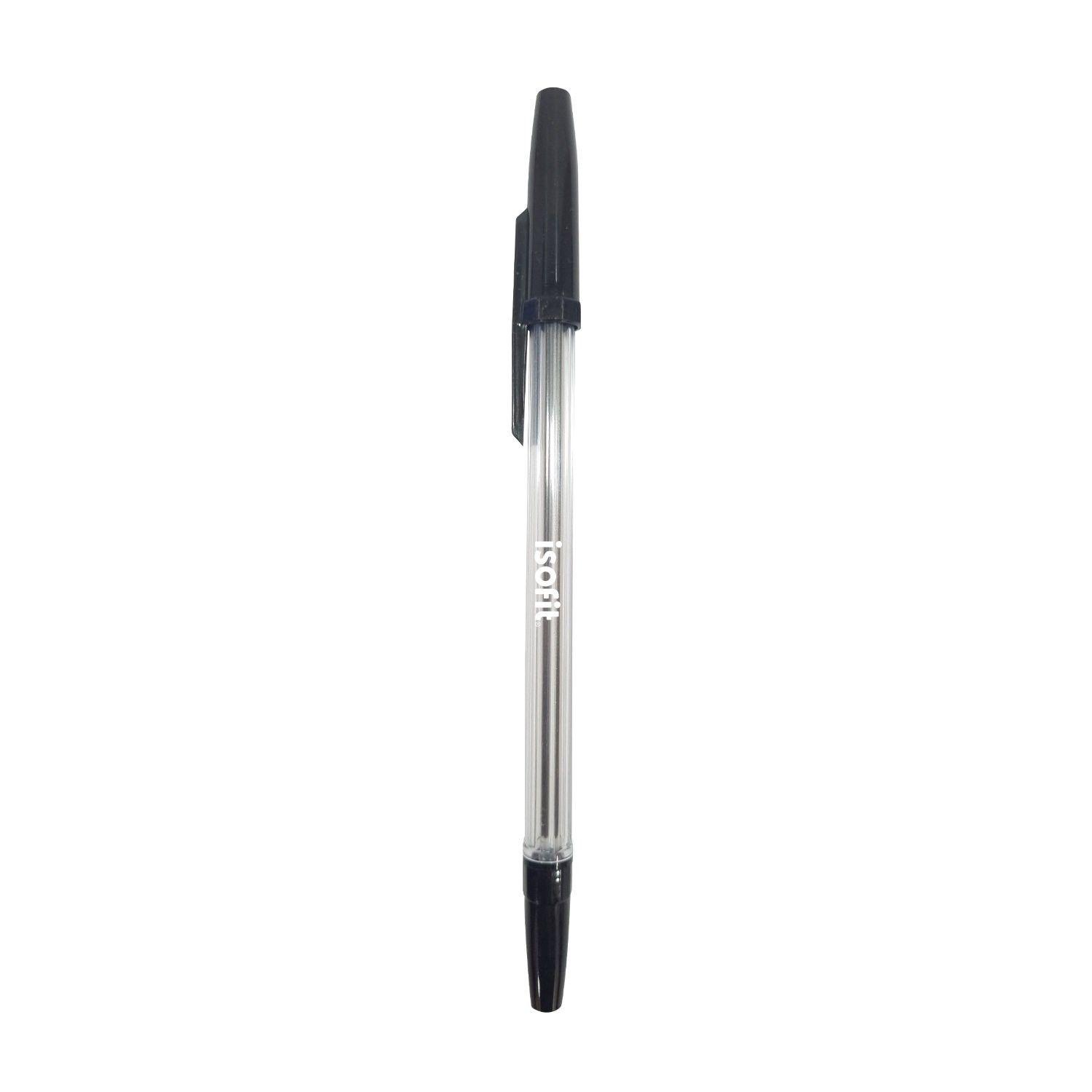 Lápiz pasta Isofit 1.0 mm punta media negro-0