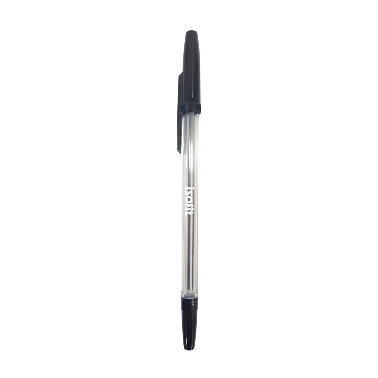 Lápiz pasta Isofit 1.0 mm punta media negro-1