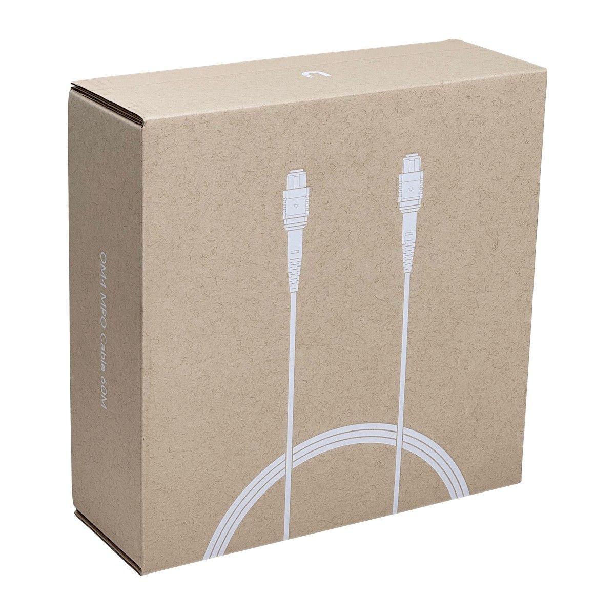 Jumper de fibra Ubiquiti MPO-MPO 12 fibras OM4 60 m tipo B LSZH-2