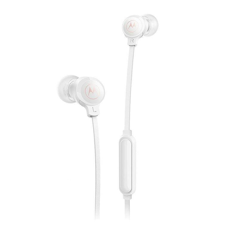 Audífono Motorola Earbuds 3 manos libres blanco-0